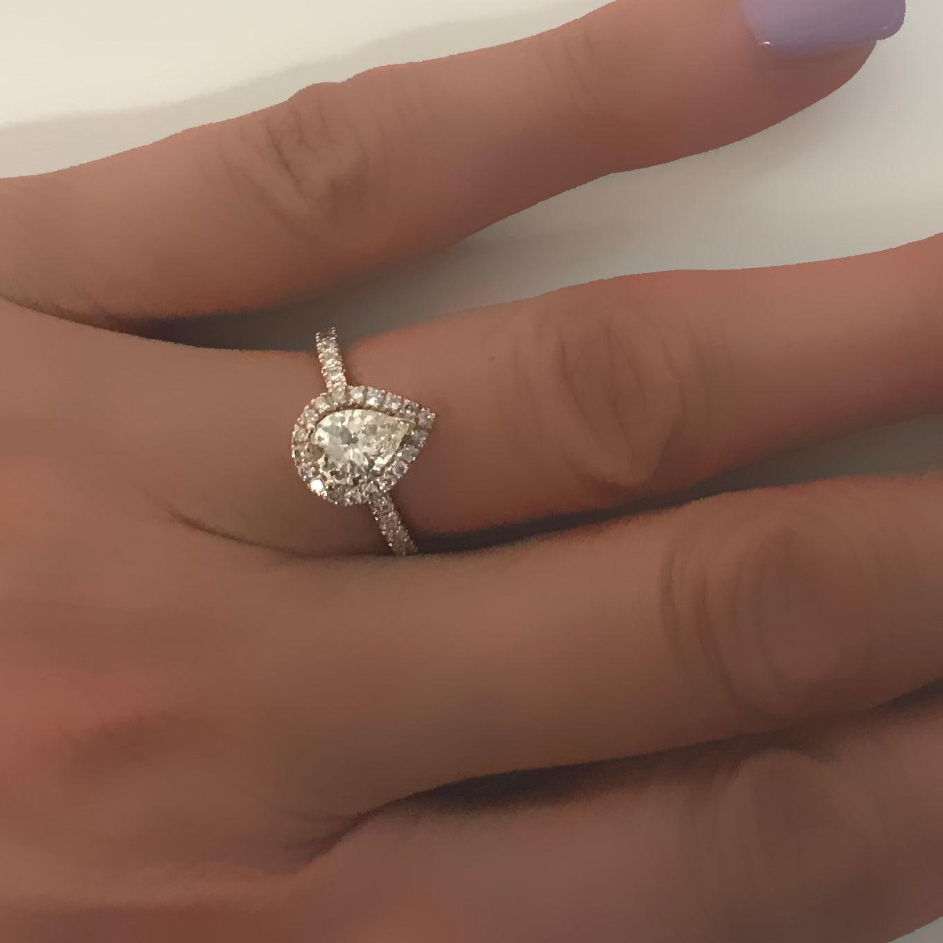 Rose Gold Engagement Rings - Thenetjeweler