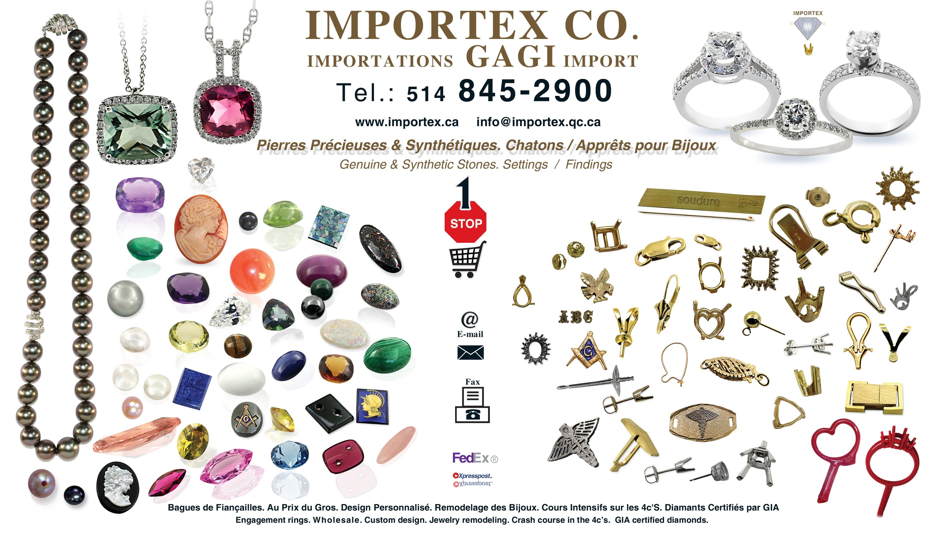 Wholesale Jewelry Supplies MONTREAL GAGI IMPORT - Thenetjeweler