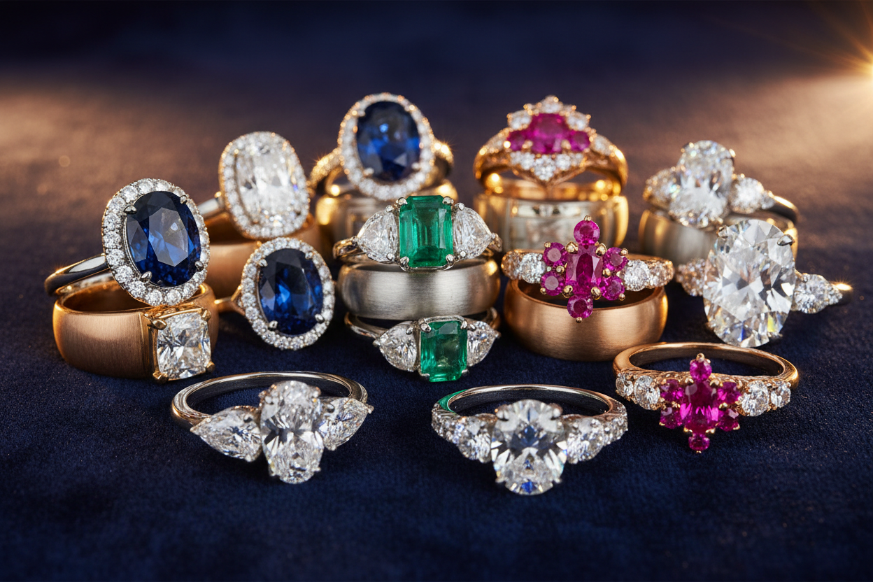 Diamond & Gemstone Rings