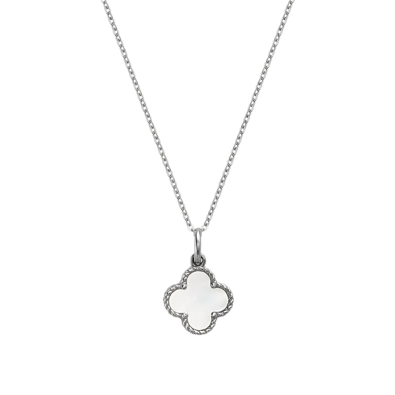 Clover Mother of Pearl Pendant-RNB Jewellery
