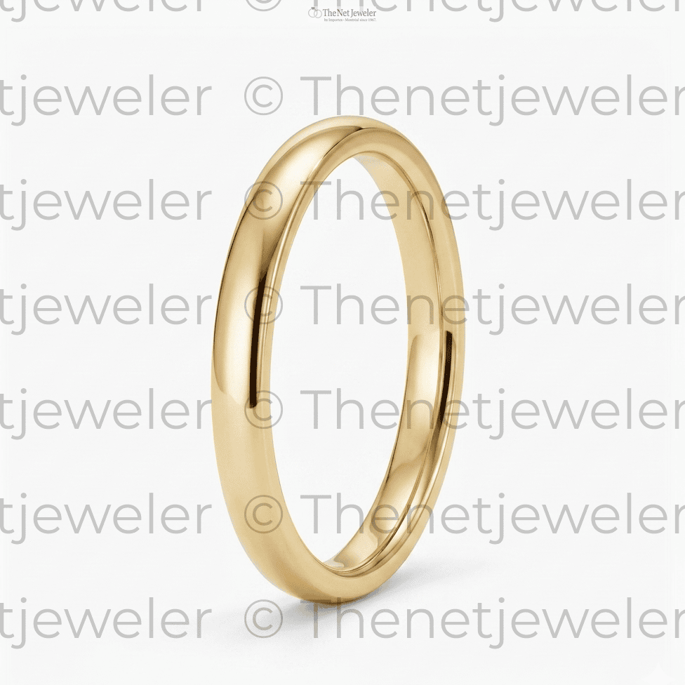 3mm Comfort-Fit Wedding Band