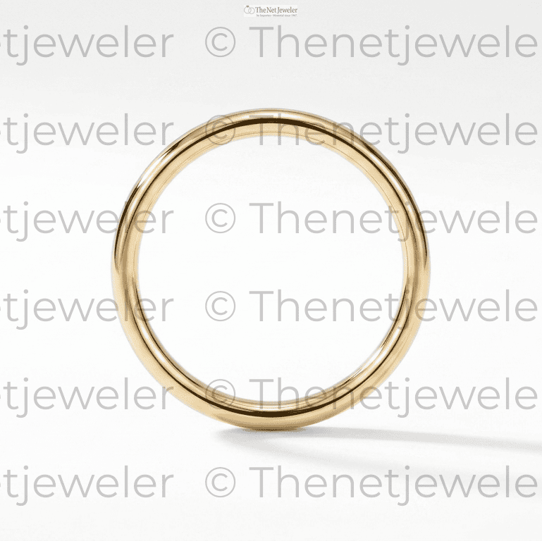 3mm Comfort-Fit Wedding Band