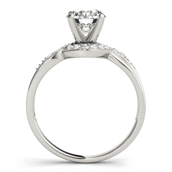 1.24 Carat TW Diamond Bypass Engagement Ring in 14k Gold - TheNetJeweler