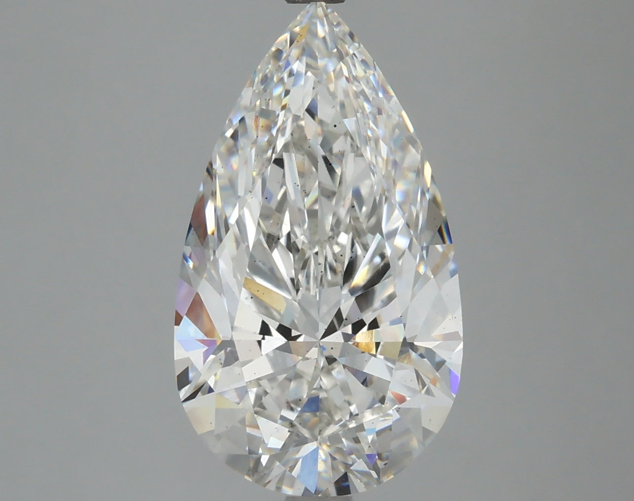 4.52 Carat PEAR - - F - VS2 - IGI - 605357942 - Thenetjeweler