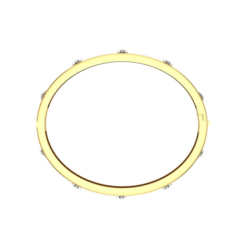 Diamond Bangle Bracelet 0.70 Carat TW - Thenetjeweler