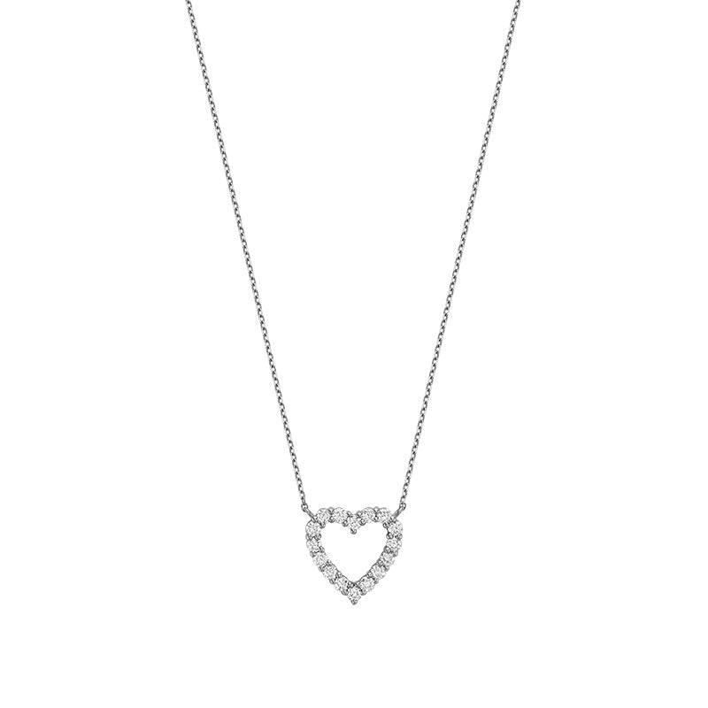 Diamond Heart Necklace - Thenetjeweler