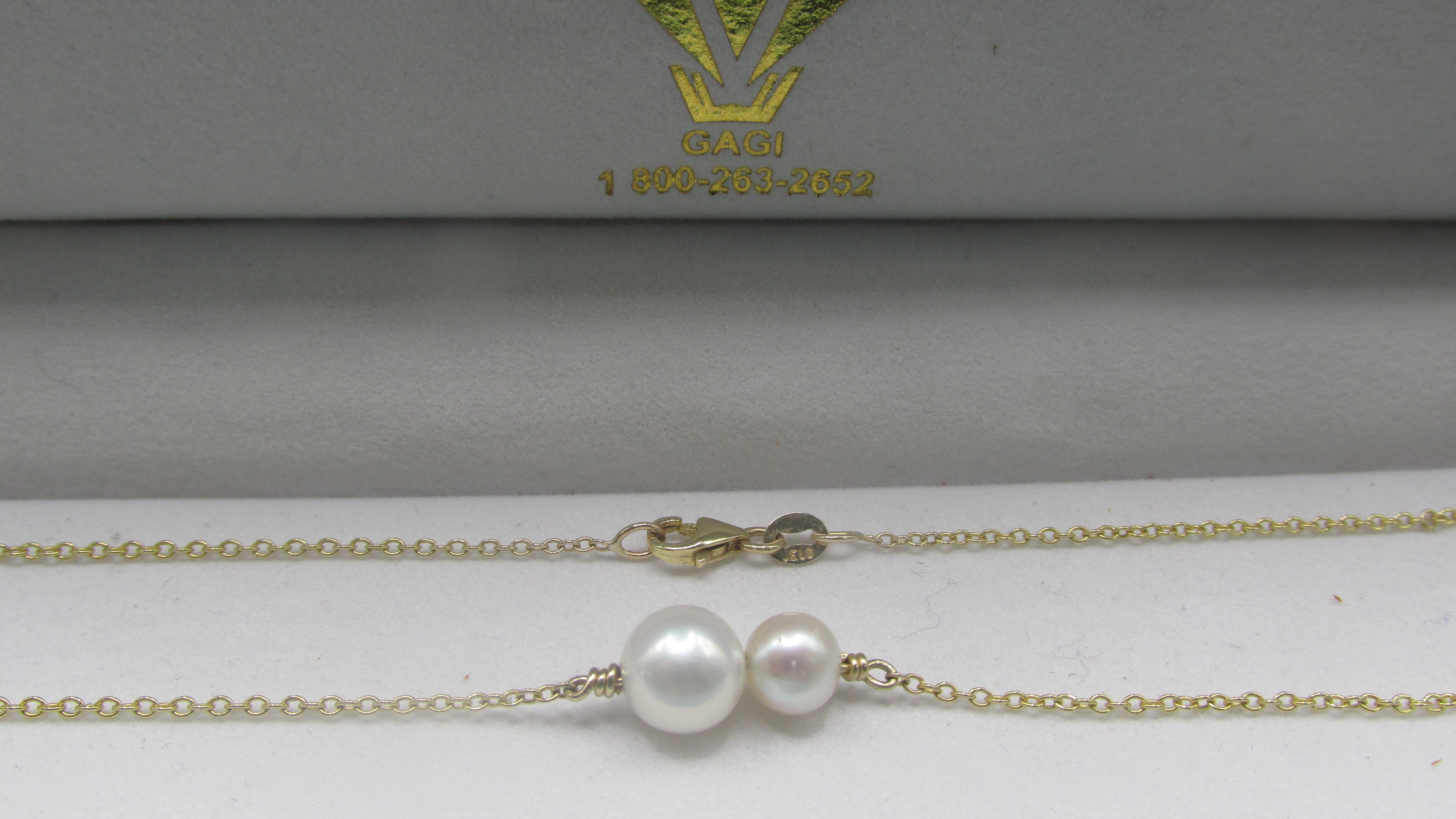 Double Freshwater Pearl Necklace Set -Mother Daughter Gift - Thenetjeweler
