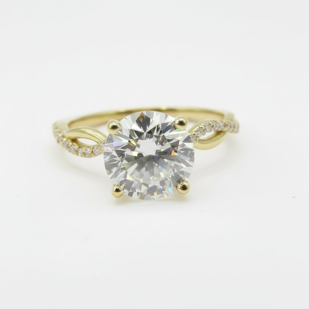 2.20 carat Lab Diamond Engagement Ring - Thenetjeweler