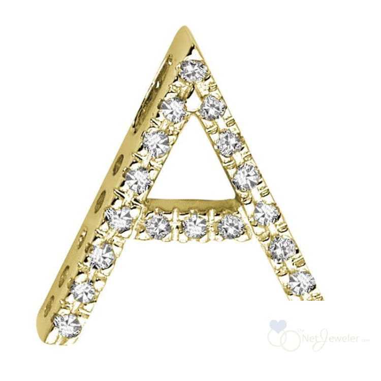 Block Diamond Initials-RNB Jewellery