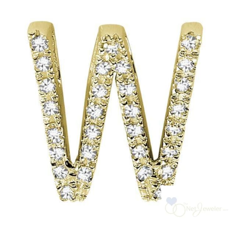 Block Diamond Initials-RNB Jewellery