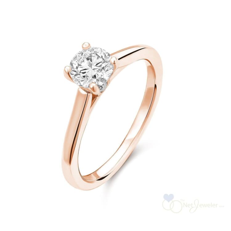 Brilliant Round Diamond Engagement Ring-RNB Jewellery