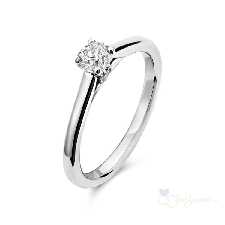 Brilliant Round Diamond Engagement Ring-RNB Jewellery