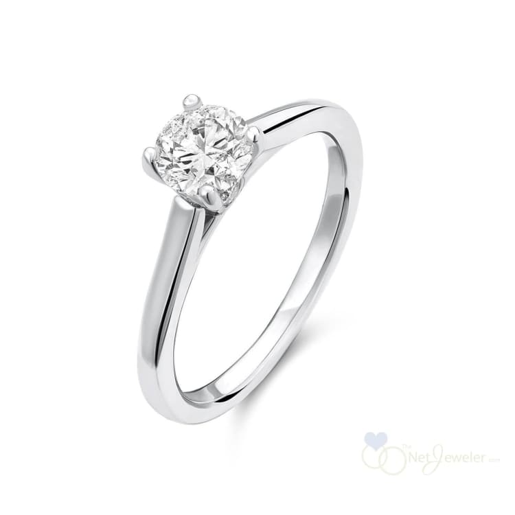 Brilliant Round Diamond Engagement Ring-RNB Jewellery