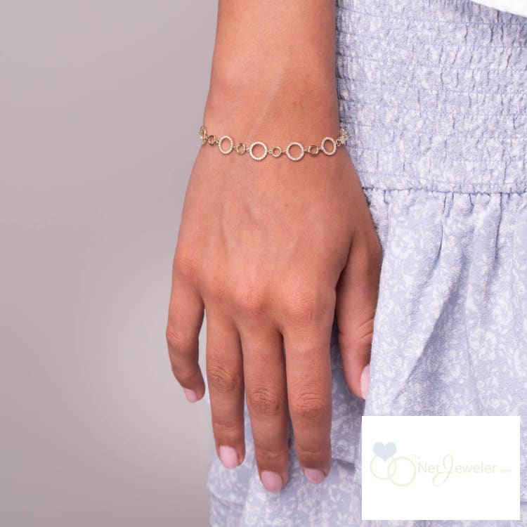 Circle of Life Diamond Bracelet-RNB Jewellery