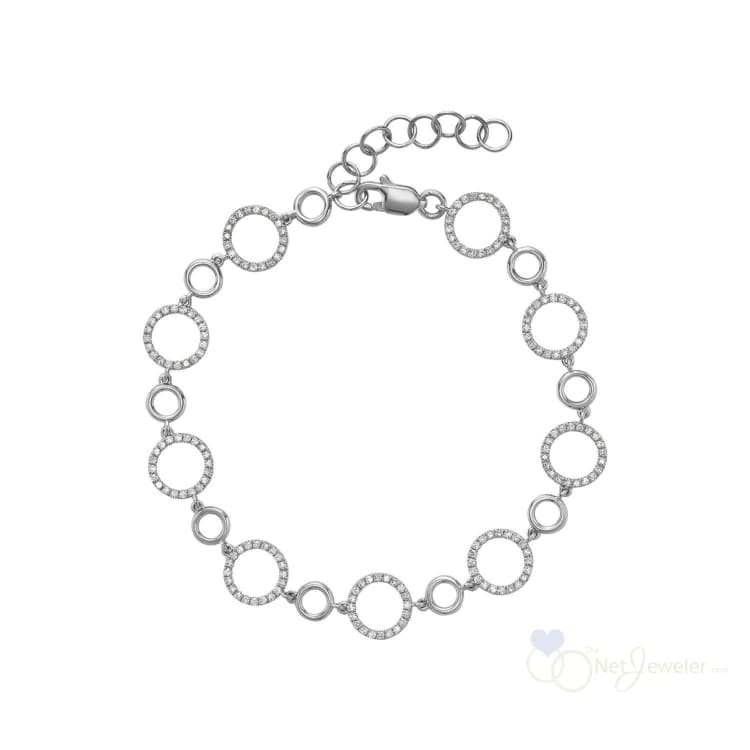Circle of Life Diamond Bracelet-RNB Jewellery