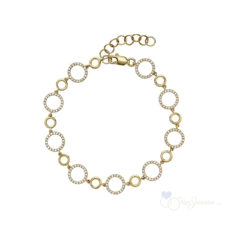 Circle of Life Diamond Bracelet-RNB Jewellery