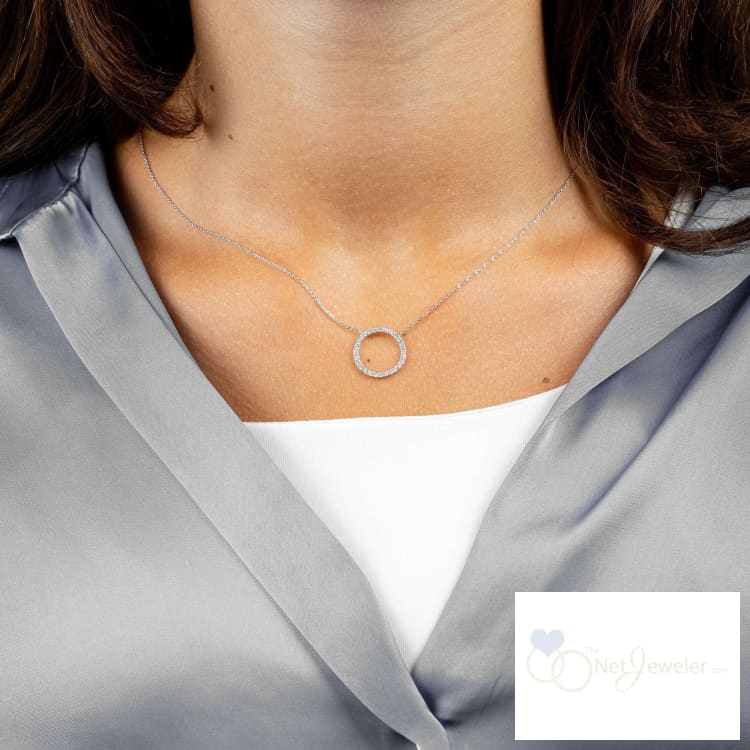 Circle of Life Diamond Necklace-RNB Jewellery