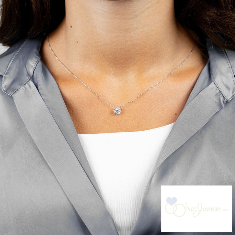 Cluster Diamond Pendant-RNB Jewellery