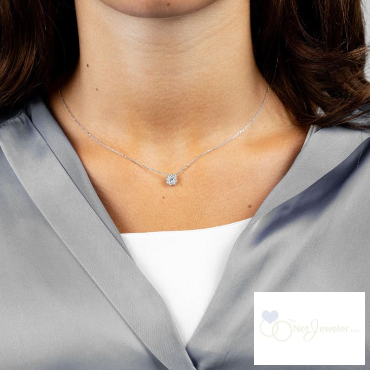 Cluster Diamond Pendant-RNB Jewellery