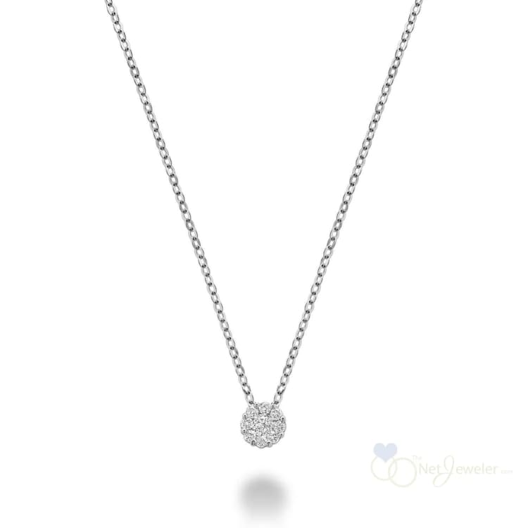 Cluster Diamond Pendant-RNB Jewellery