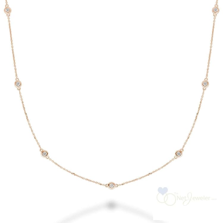 Diamond by the Yard Necklace-RNB Jewellery