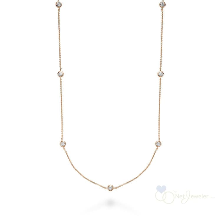 Diamond By the Yard Necklace-RNB Jewellery