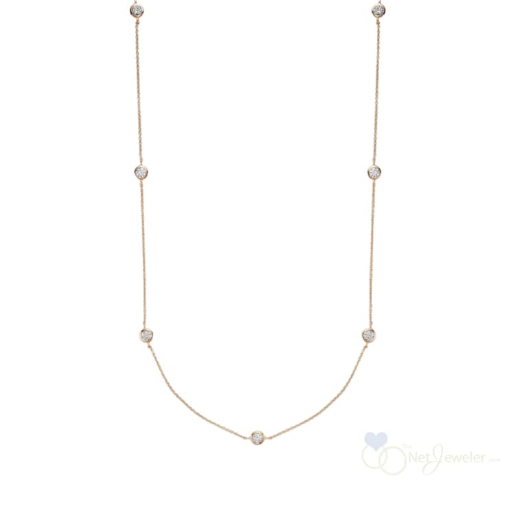 Diamond By the Yard Necklace - Thenetjeweler