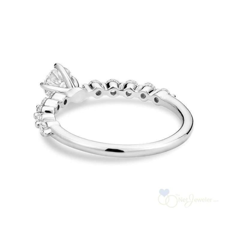 Diamond Engagement Ring Round-RNB Jewellery