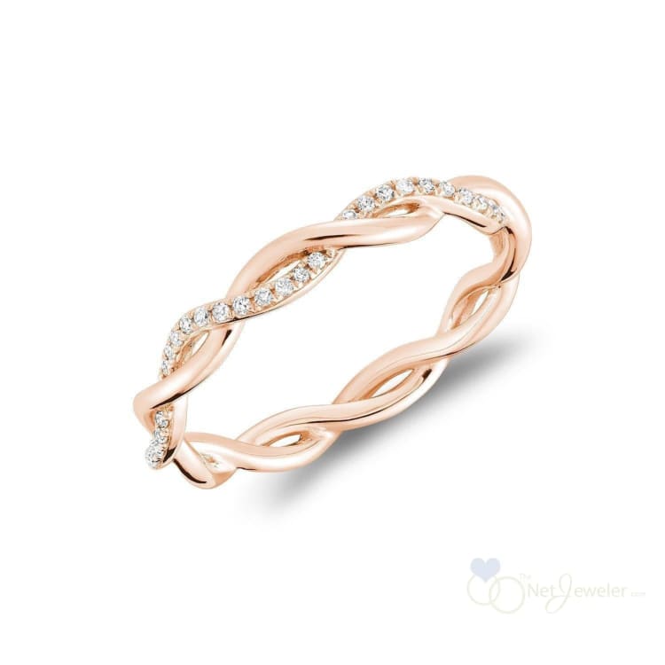 Eternity Twist Diamond Ring-RNB Jewellery