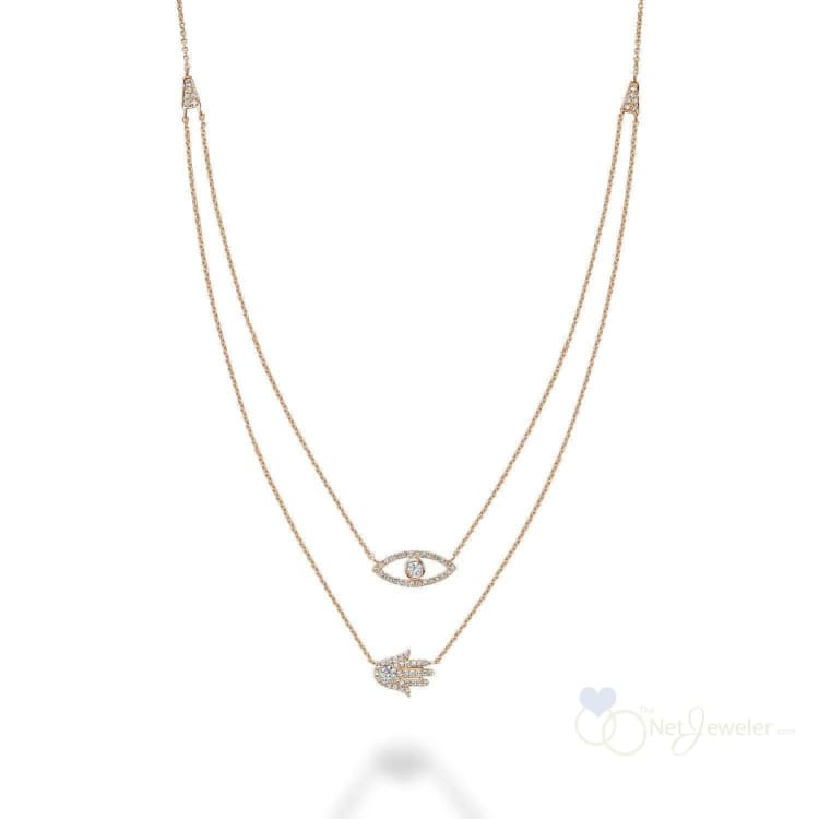 Religious Diamond Necklace-RNB Jewellery