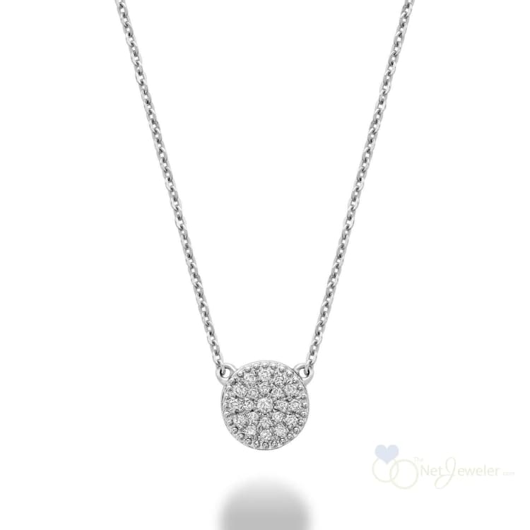 Round Diamond Necklace-RNB Jewellery