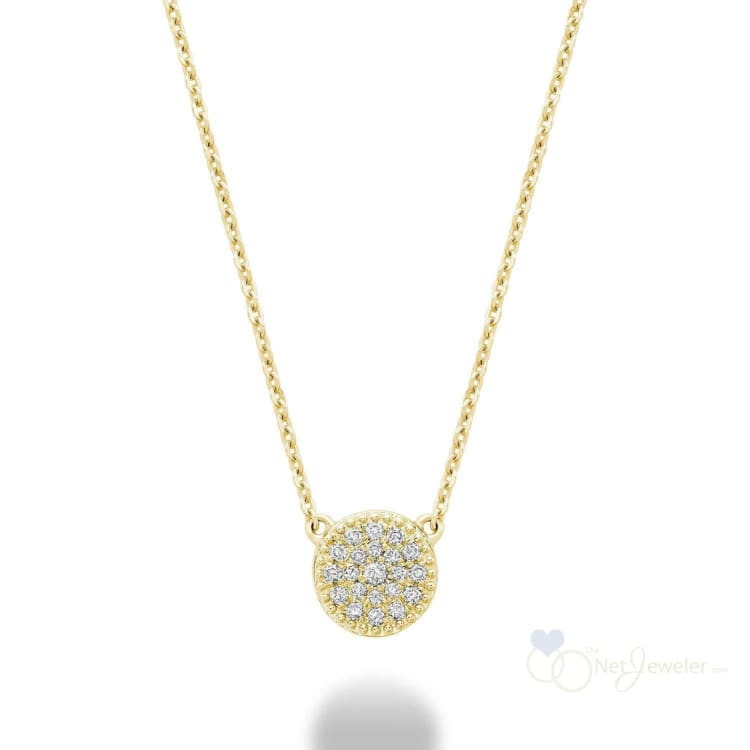 Round Diamond Necklace-RNB Jewellery