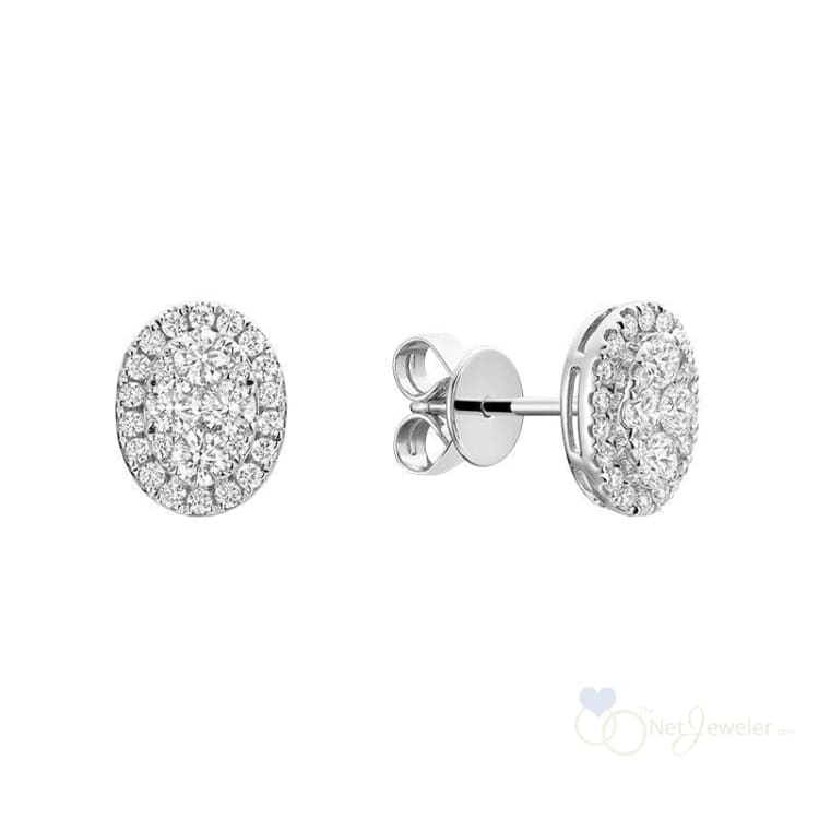 Diamond Earring - Boucle D'oreille en Diamant-The Net Jeweler
