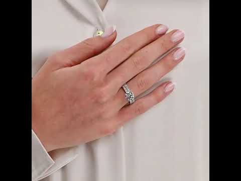 1.50 CT LAB GROWN DIAMOND HIDDEN HALO ENGAGEMENT RING