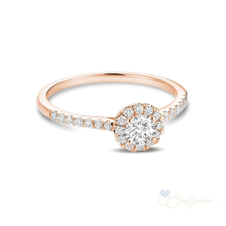 Round Diamond Halo Ring-RNB Jewellery