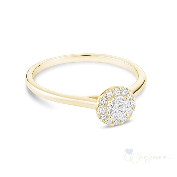 Round Diamond Halo Ring-RNB Jewellery