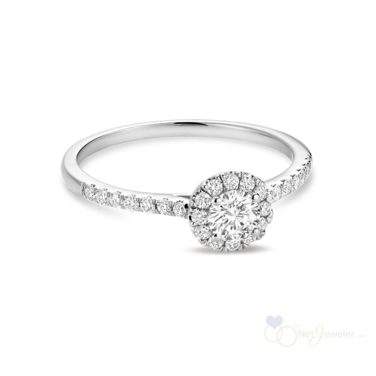 Round Diamond Halo Ring-RNB Jewellery