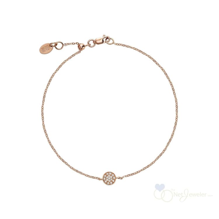 Round Pave Diamond Bracelet-RNB Jewellery