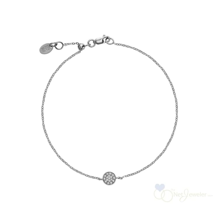 Round Pave Diamond Bracelet-RNB Jewellery
