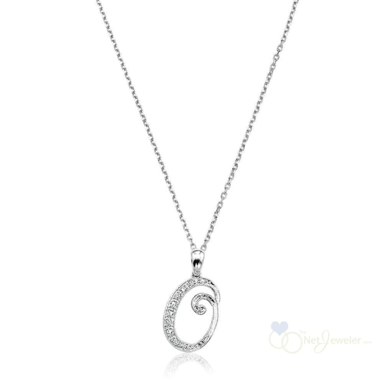 Script Diamond Initials-RNB Jewellery