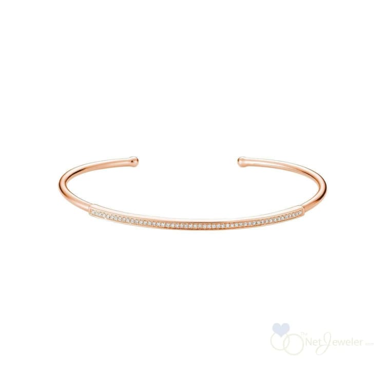 Open Shank Diamond Bangle Bracelet-RNB Jewellery