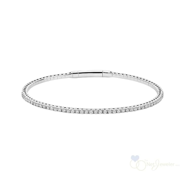 Diamond Bangle Flex Bracelet-RNB Jewellery