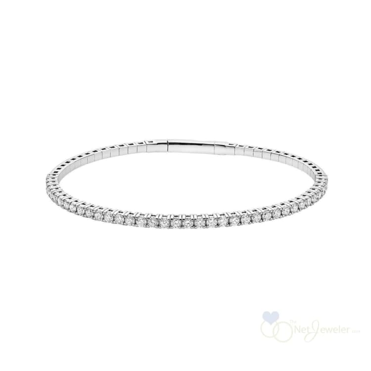Diamond Bangle Flex Bracelet-RNB Jewellery