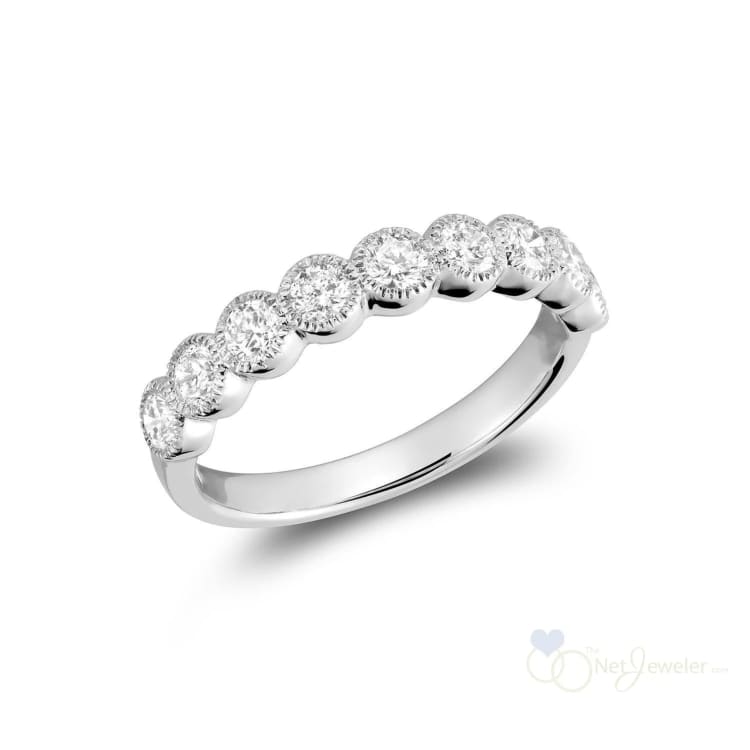 Semi Eternity Milgrain Diamond Ring-RNB Jewellery