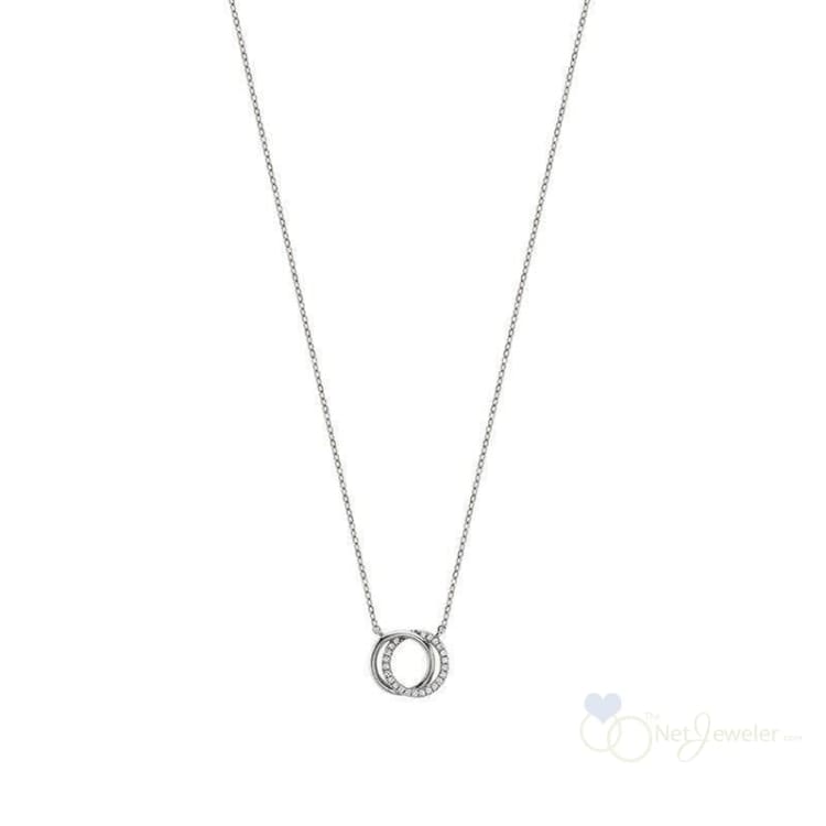 Necklace Diamond Double Circle of Life-RNB Jewellery
