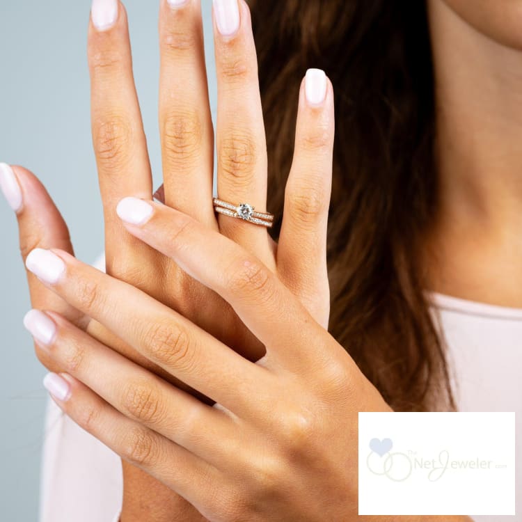 Solitaire Channel Diamond Engagement Ring-RNB Jewellery