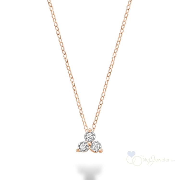 Illusion Trinity Diamond Pendant-RNB Jewellery