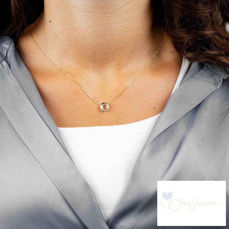 Whirl Diamond Pendant-RNB Jewellery