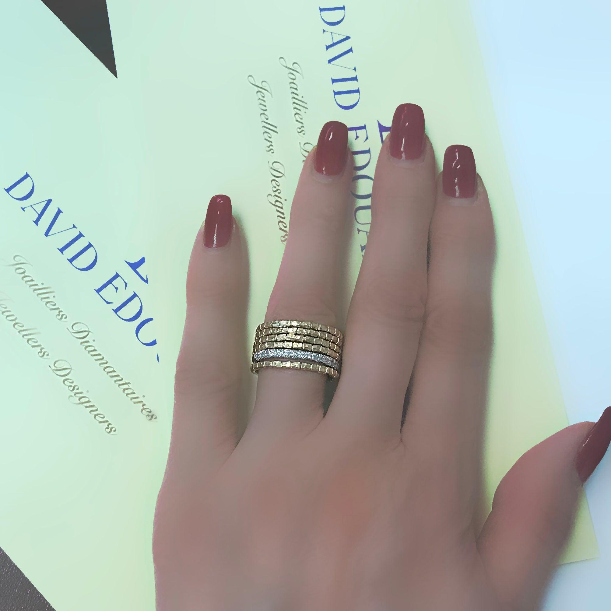 Multiple Band Gold Ring - Thenetjeweler