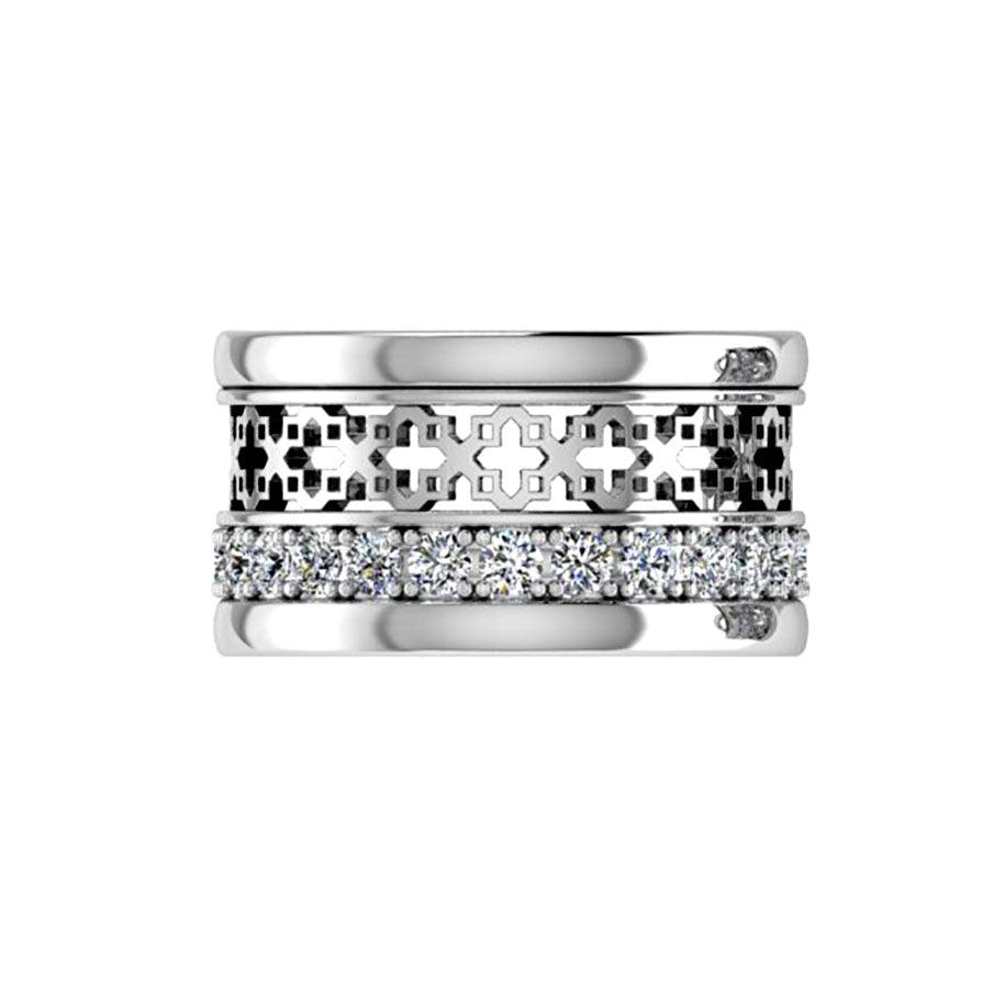 Diamond Ornamental Ring - Thenetjeweler